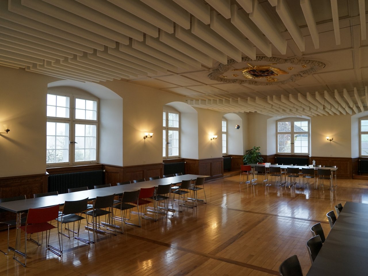 Bild vom Refektorium im Kloster Stift Olsberg