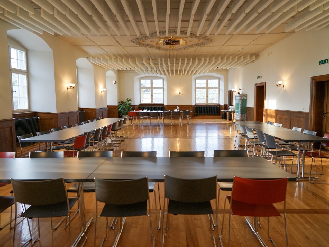 Bild vom Refektorium im Kloster Stift Olsberg