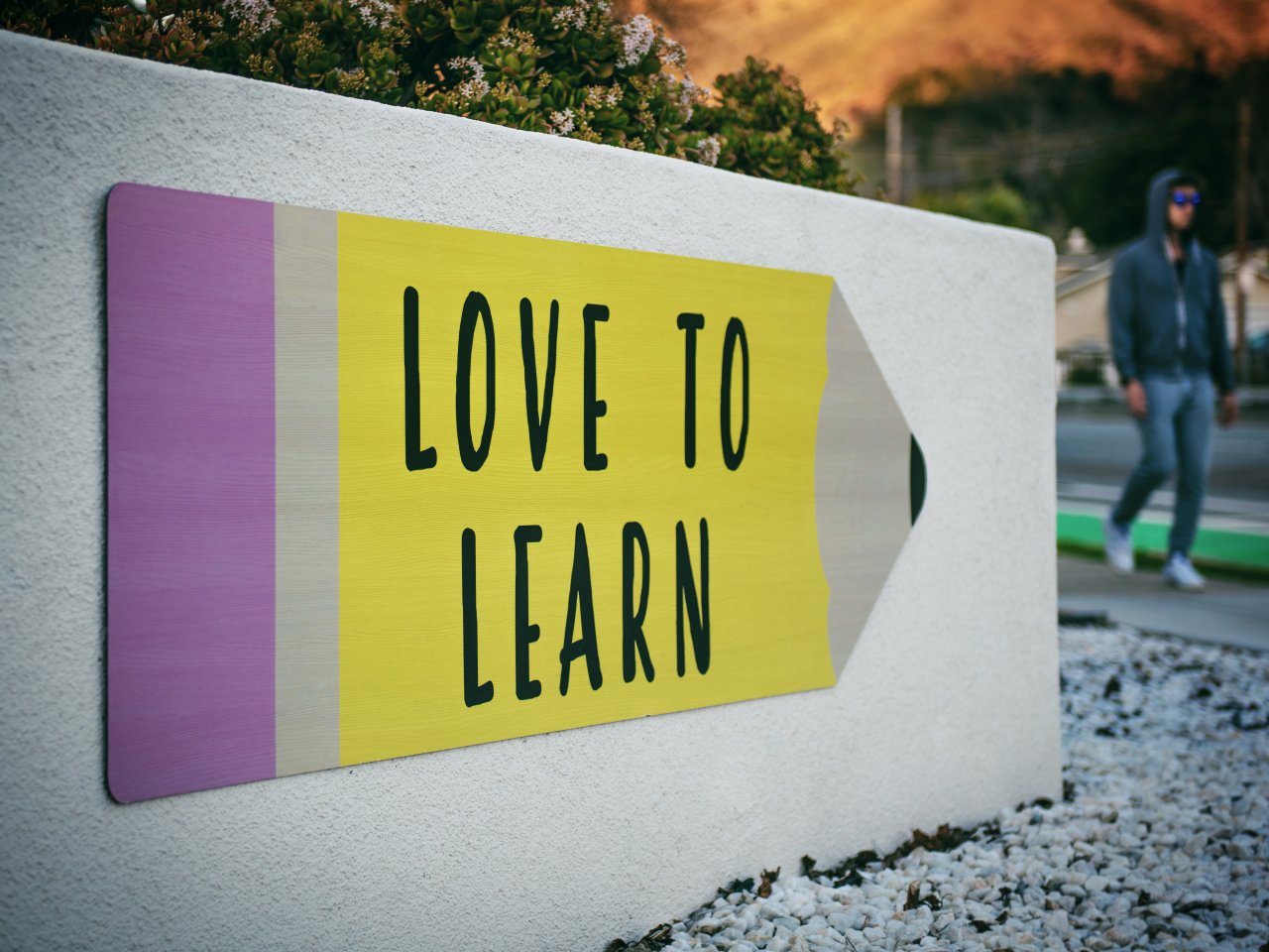 Wegweiser Love to learn - Liebe es zu lernen